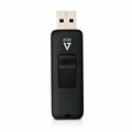 V7 Memory 4GB - USB 2.0 Flash Drive, with Retractable USB Connector VF24GAR-3N